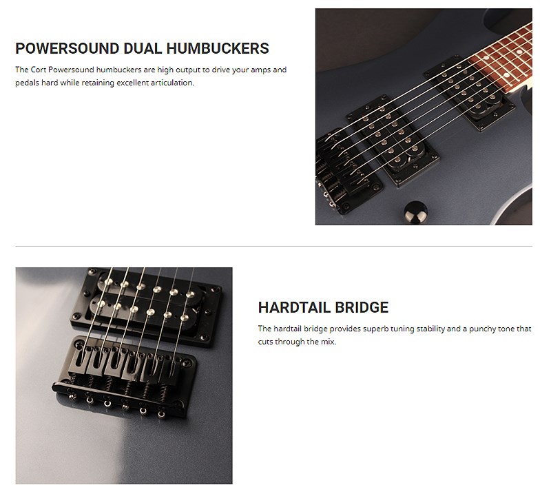 CORT嚴選KX100-MA 嚴選電吉他-質感金屬灰