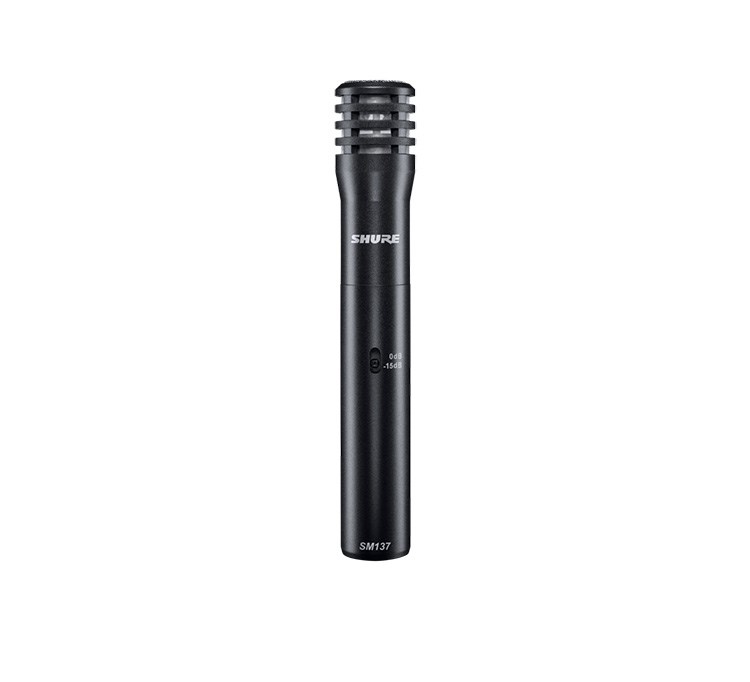 SHURE SM137-LC 專業樂器電容麥克風-原廠公司貨
