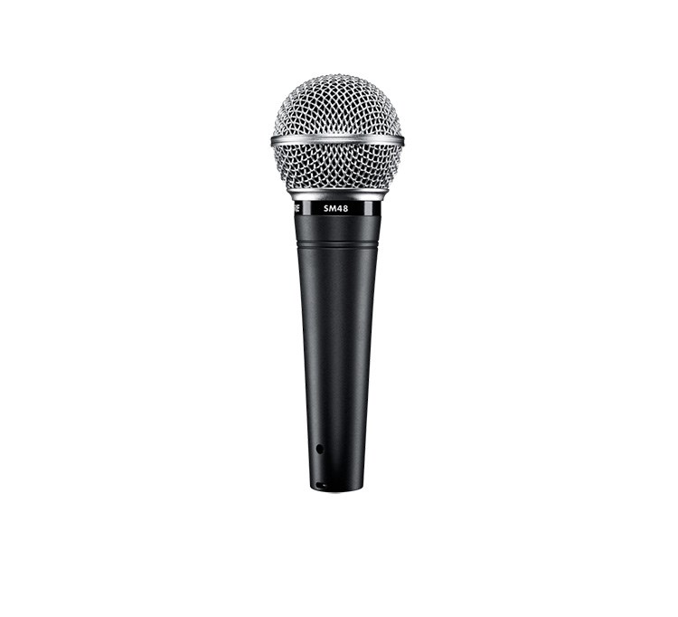 SHURE SM48-LC 心形動態人聲麥克風-原廠公司貨