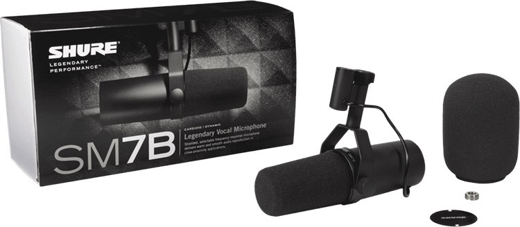 器材出租-SHURE SM7B 人聲麥克風出租(非販售)-日租1000/支/24h /多日優惠另洽