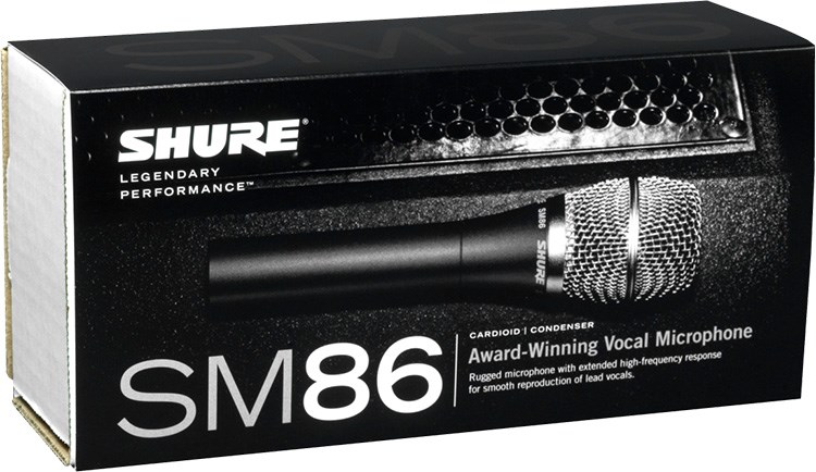 SHURE SM86 人聲麥克風-原廠公司貨