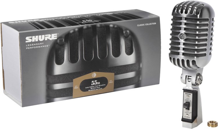 SHURE 55SH SERIES II 現代性能經典人聲麥克風-原廠公司貨