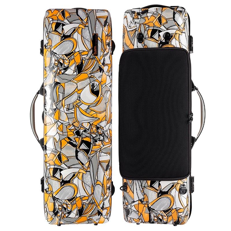 BAM Cases CUB2018XLN CUBE LIMITED 立體主義限定款 4/4小提琴四方盒/附譜袋/原廠公司貨