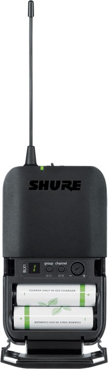 SHURE BLX14 無線樂器收音系統-吉他/貝斯/靜音提琴均適用-原廠公司貨