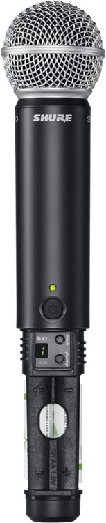SHURE BLX2 / SM58 手持無線麥克風-原廠公司貨/需搭配接收器使用