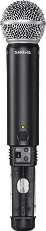 SHURE BLX288 / SM58 雙手握無線人聲麥克風系統-原廠公司貨