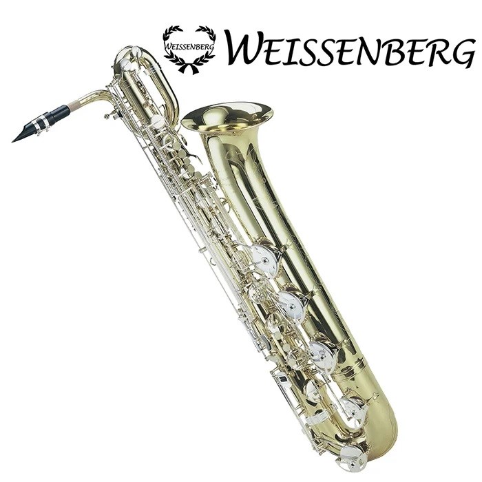WEISSENBERG  B-608SKL 上低音薩克斯風-鍍銀按鍵/原廠公司貨