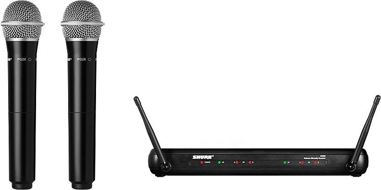SHURE SVX288 / PG28 雙無線麥克風系統-原廠公司貨