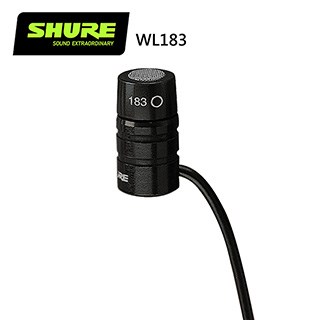 SHURE WL183 領夾式全指向麥克風-原廠公司貨