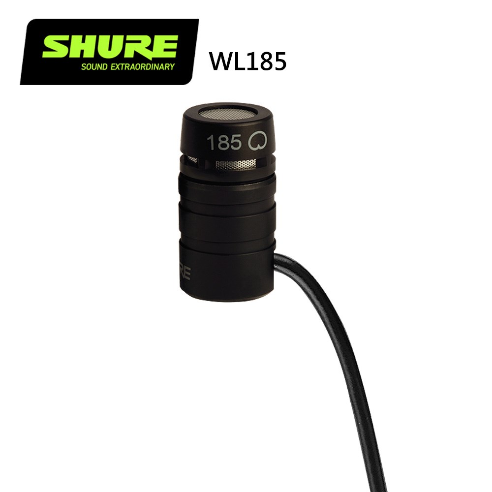 SHURE WL185 領夾式心形指向麥克風-原廠公司貨
