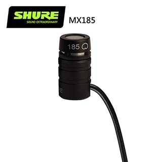SHURE MX185 心形領夾式麥克風-原廠公司貨