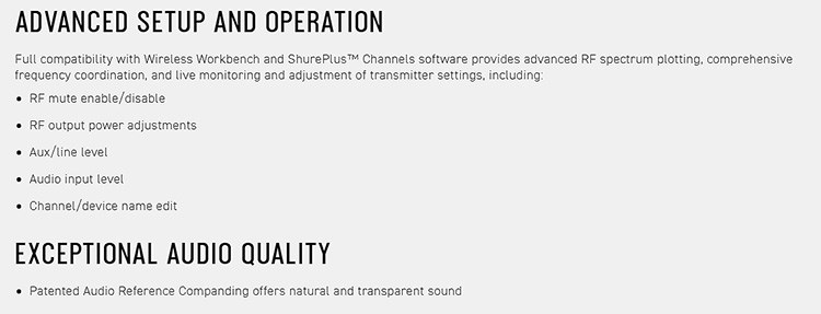 SHURE P10T 全機架雙通道無線發射器-原廠公司貨