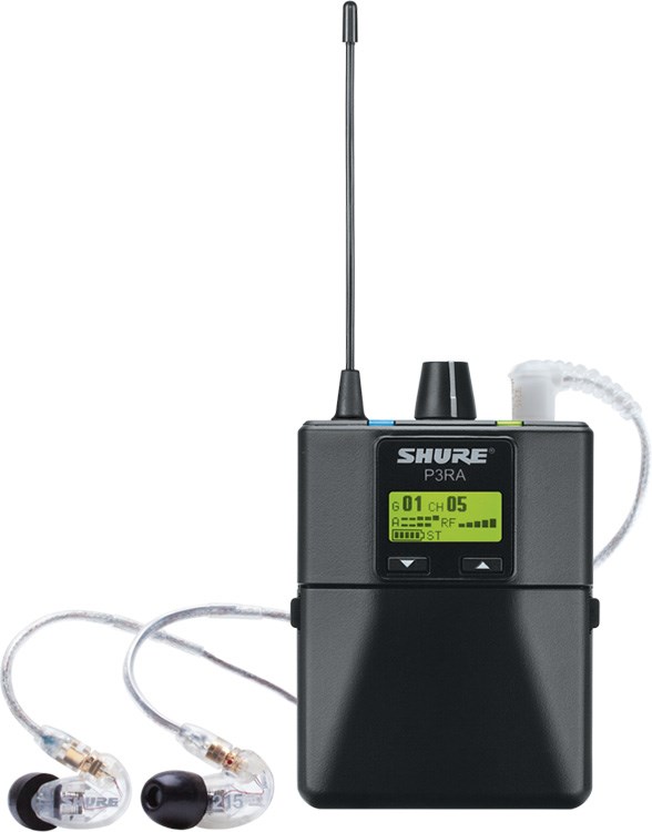 SHURE P3RA 無線腰掛接收器-原廠公司貨