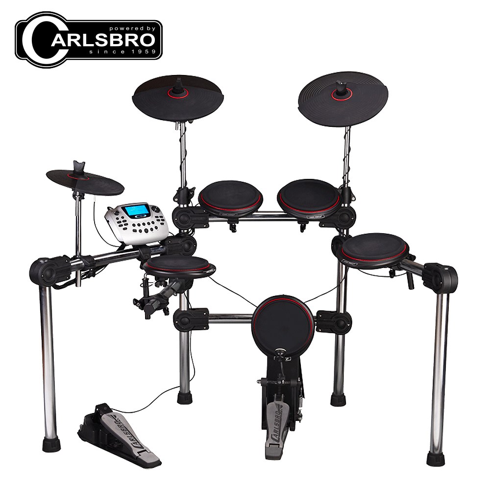 CARLSBRO CSD200 電子打擊鼓 五鼓三鈸 附地毯、鼓椅、耳機