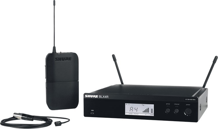 SHURE BLX14R / W93 微型領夾麥克風無線系統-原廠公司貨