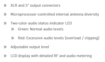 SHURE BLX4R 單頻道無線機架安裝接收機-原廠公司貨