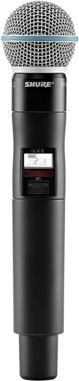 SHURE QLXD2 / BETA58 無線手持麥克風-原廠公司貨/需搭配接收機