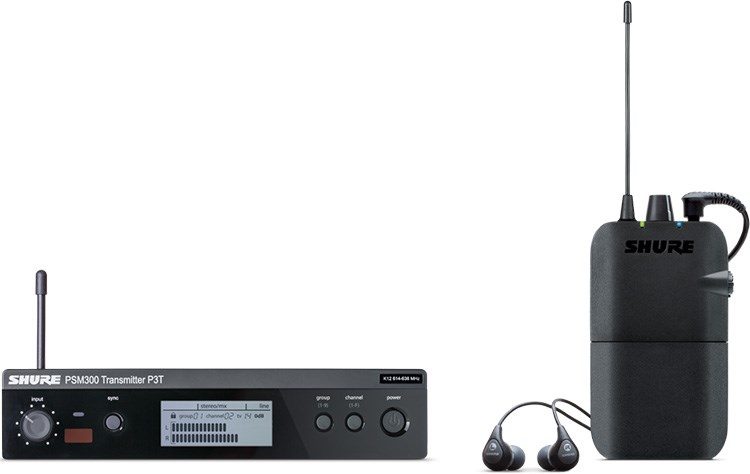 SHURE P3TR112GR 無線個人監控系統集-原廠公司貨