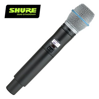 SHURE ULXD2/B87A 手持無線麥克風-原廠公司貨/2.4G傳輸/需搭配接收器使用