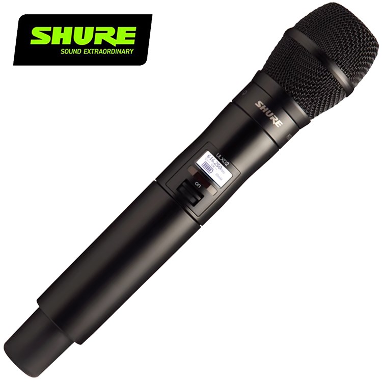 SHURE ULXD2/KSM9 手持無線麥克風-原廠公司貨/2.4G傳輸/需搭配接收器使用
