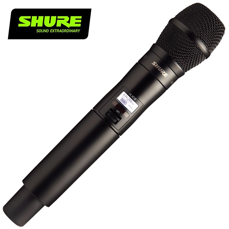 SHURE ULXD2/SM86 手持無線麥克風-原廠公司貨/2.4G傳輸/需搭配接收器使用