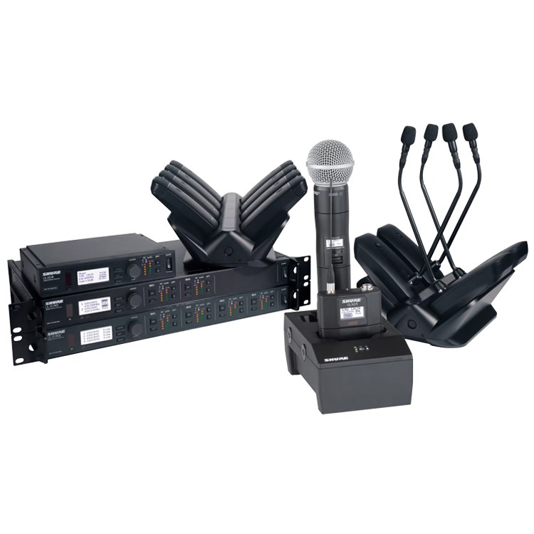 SHURE ULXD4QTW 四通道數字無線接收器/原廠公司貨