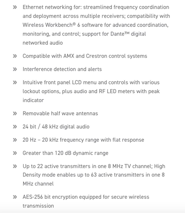 SHURE ULXD4QTW 四通道數字無線接收器/原廠公司貨
