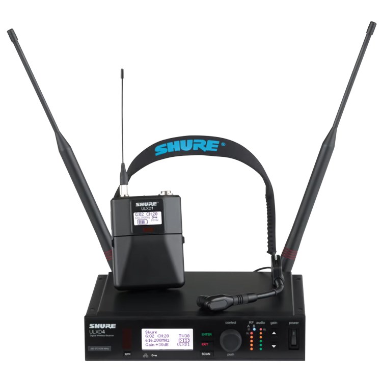 SHURE ULXD4TW 數字無線接收器/原廠公司貨
