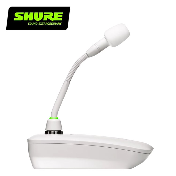 SHURE ULXD8W 無線鵝頸麥克風發射器/白色/原廠公司貨
