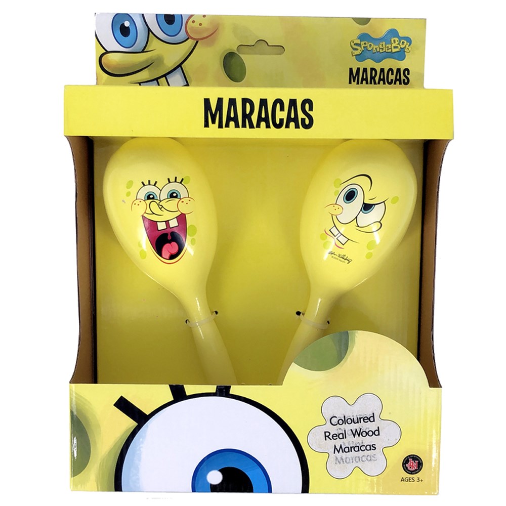 沙鈴MARACAS-海綿寶寶沙鈴組