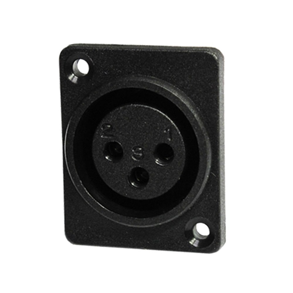 庫存品出清-JYC Music 嚴選Stander STJ-3FP XLR 3PIN-G 塑膠母座