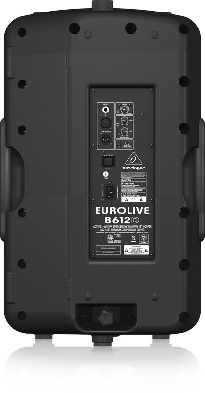BEHRINGER  B612D 主動式喇叭 (1500瓦PA揚聲器系統/12英寸低音揚聲器)