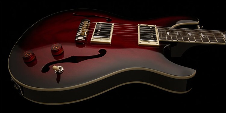 PRS SE HOLLOWBODY STANDARD 電吉他-經典鑲鳥指板/復古火紅/原廠公司貨