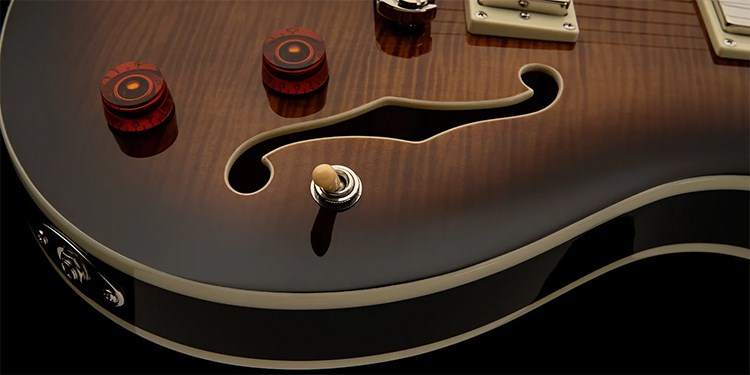 PRS SE HOLLOWBODY STANDARD 電吉他-經典鑲鳥指板/復古火紅/原廠公司貨