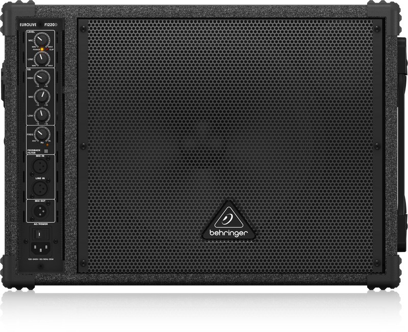 BEHRINGER F1220D 主動式喇叭 (雙功放250瓦監聽揚聲器系統/具12英寸低音揚聲器)