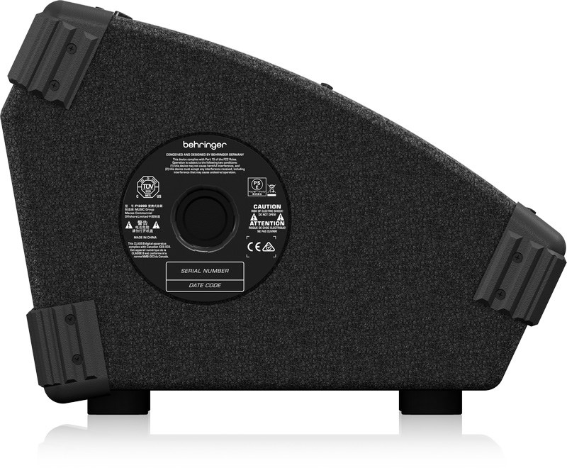 BEHRINGER F1220D 主動式喇叭 (雙功放250瓦監聽揚聲器系統/具12英寸低音揚聲器)