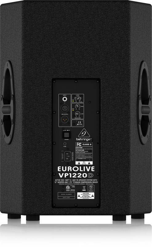 BEHRINGER VP1220D 主動式喇叭 -550瓦2路PA揚聲器系統/具12英寸低音揚聲器/原廠公司貨