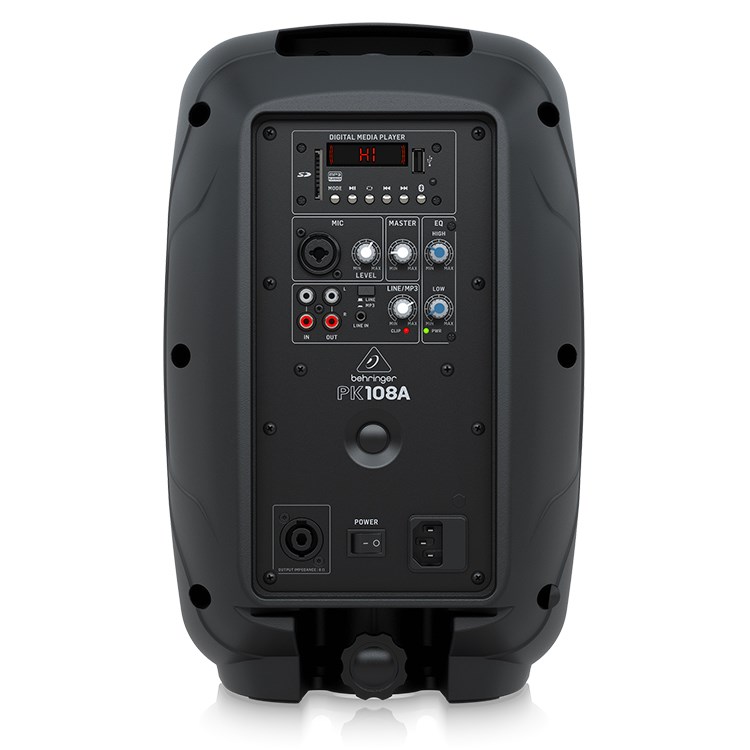 BEHRINGER PK108A 主動式喇叭/250瓦8吋PA揚聲器系統/內置藍牙/原廠公司貨
