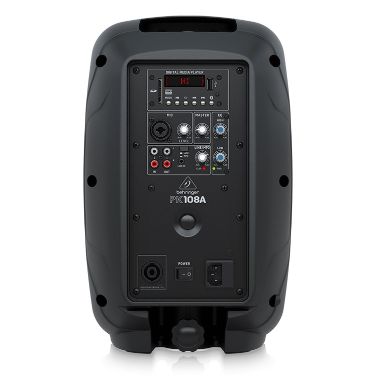 BEHRINGER PK110A 主動式喇叭/320瓦10吋PA揚聲器系統/內置媒體播放器和藍牙/原廠公司貨