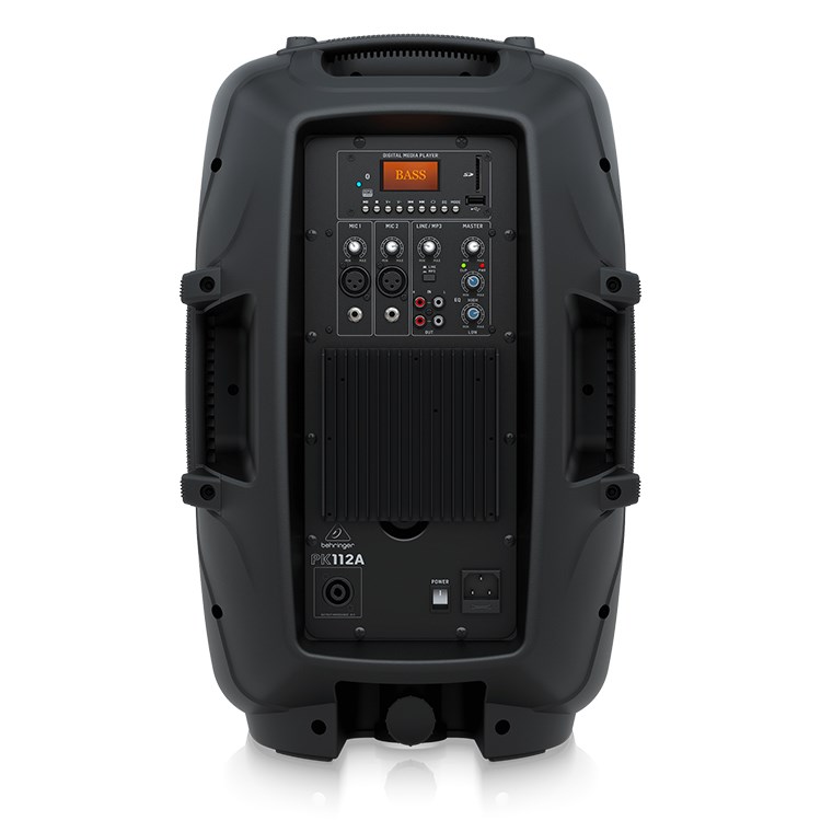 BEHRINGER PK112A 主動式喇叭/600瓦12吋PA揚聲器系統/內置媒體播放器和藍牙/原廠公司貨