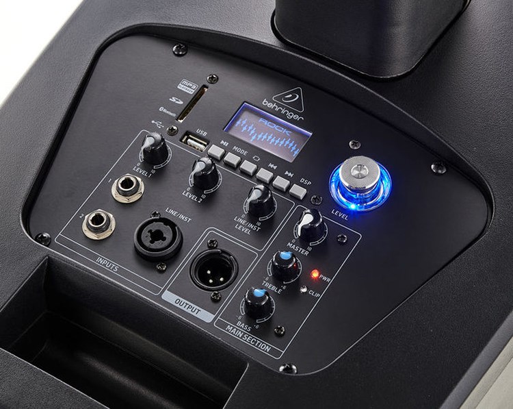 BEHRINGER C210 音柱喇叭/8英寸低音炮/藍牙/200瓦柱狀揚聲器