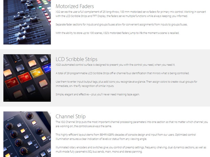 BEHRINGER X32 專業數位混音器-原廠公司貨