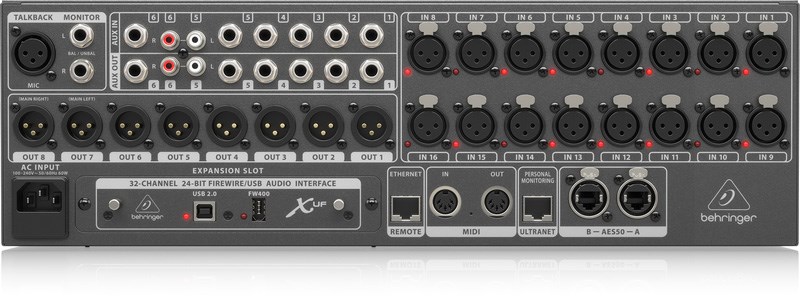 BEHRINGER X32 RACK 專業數位混音器/原廠公司貨