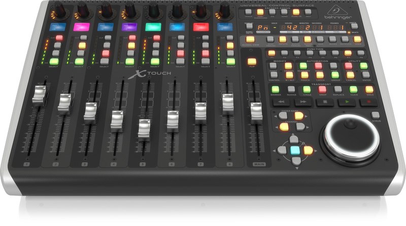 BEHRINGER X-TOUCH 專業數位混音器 -乙太網/ USB / MIDI接口/原廠公司貨