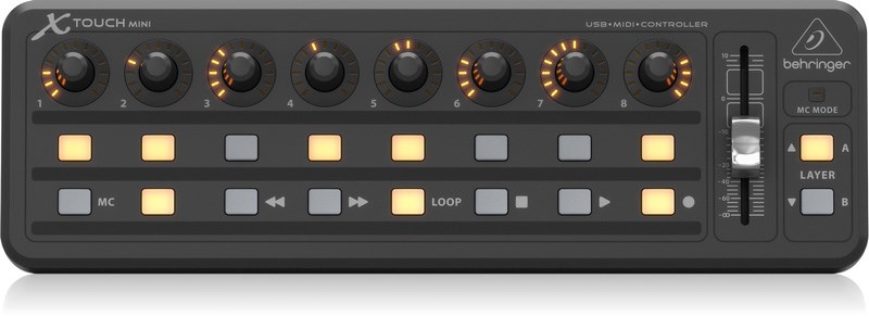 BEHRINGER X-TOUCH MINI 專業混音器-內置USB / MIDI接口/原廠公司貨