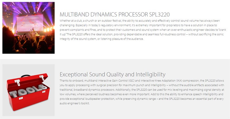 BEHRINGER SPL3220信號處理器 (立體聲多頻聲音處理器)