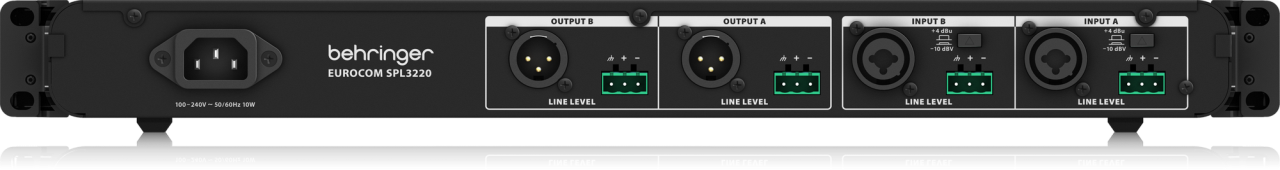 BEHRINGER SPL3220信號處理器 (立體聲多頻聲音處理器)
