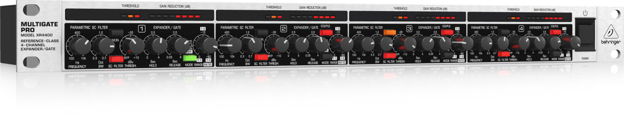 BEHRINGER XR4400信號處理器 (4個高質量擴展器通道)