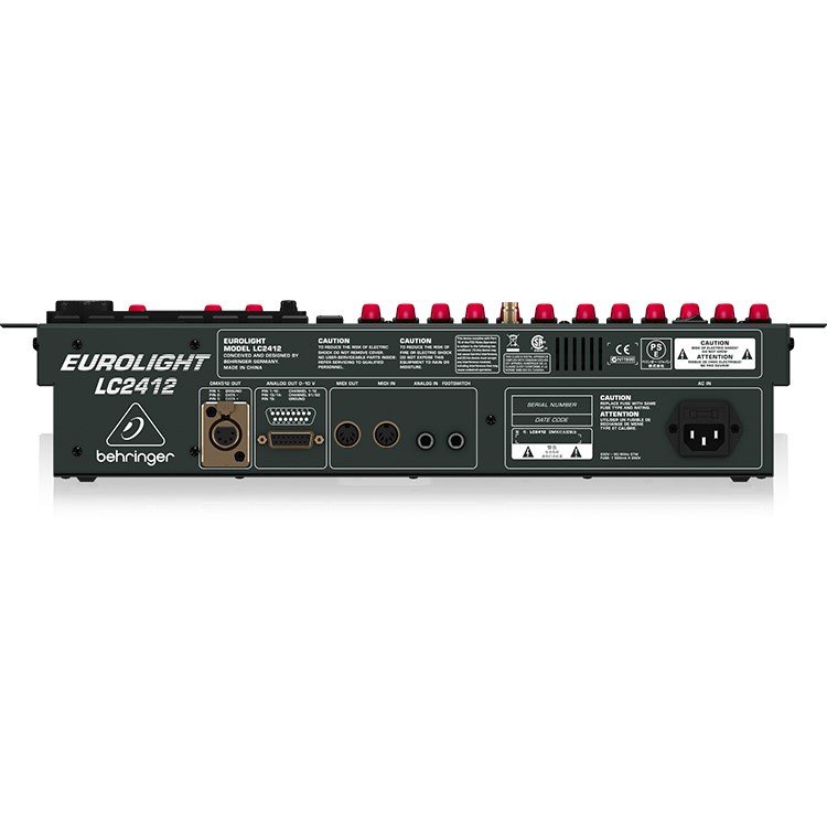BEHRINGER LC2412信號處理器 (專業的24通道照明控制台)