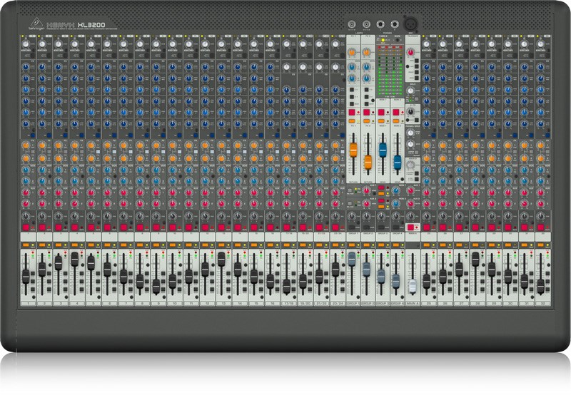 BEHRINGER XL3200專業級混音器(28個XENYX PRO麥克風前置放大器及4個立體聲線輸入)